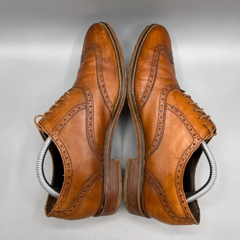 Cole Haan Wingtip Leather Lace up Dress Shoes Men's Size 10.5 M
